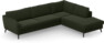 County - 2,5-sits soffa med divan höger - Grön