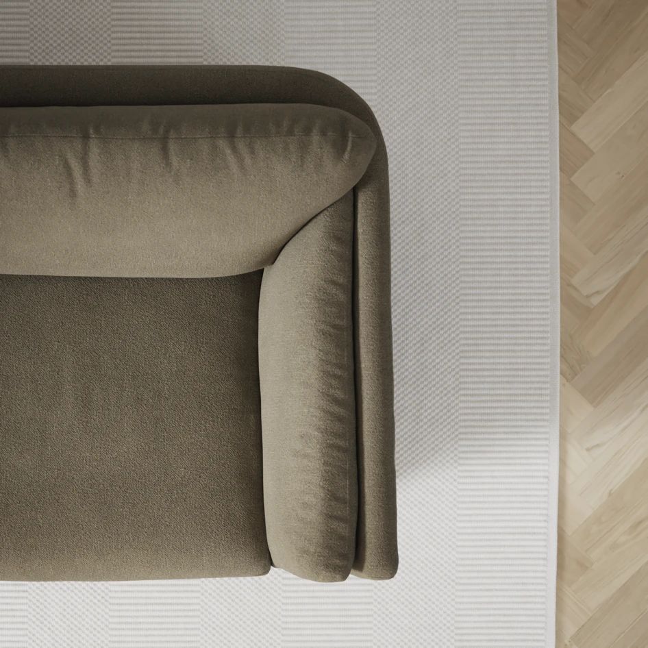 Madison Lux - Hörnsoffa 2+3-sits, hörn 2 - Brun