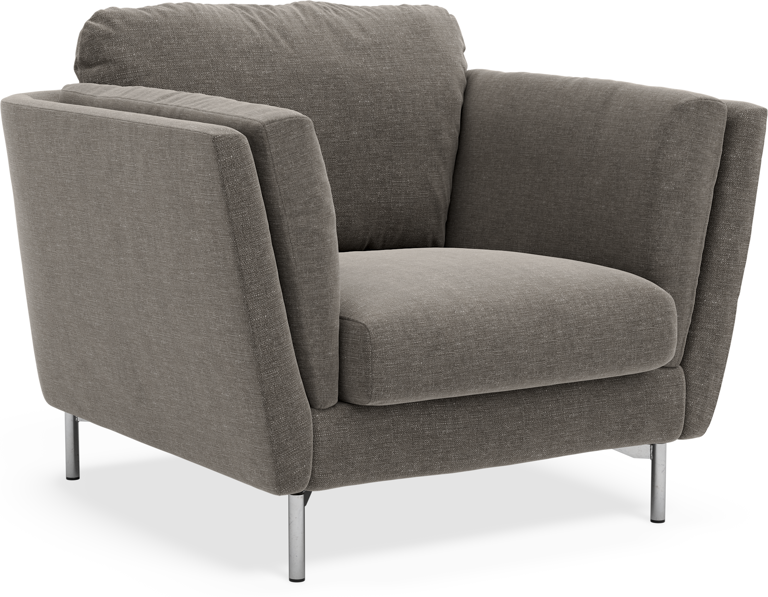 Madison Lux - Fåtölj, 70 cm - Grå