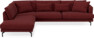 Harper - 3-sits soffa med divan vänster - Rosa