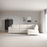 Friday - 2,5-sits soffa med divan höger - Vit