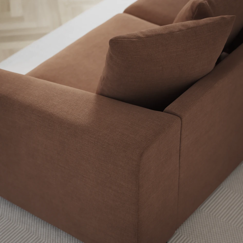 Town - 3-sits soffa - Orange