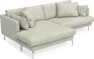 Harper - 4-sits med schäslong XL vänster - Beige