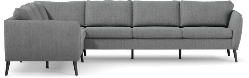 County - Hörnsoffa, 2+3-sits - Grå