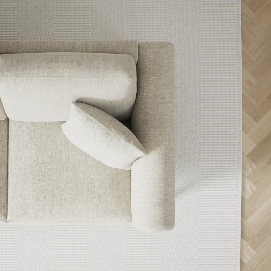 Eden - Hörnsoffa, 2+2-sits - Beige