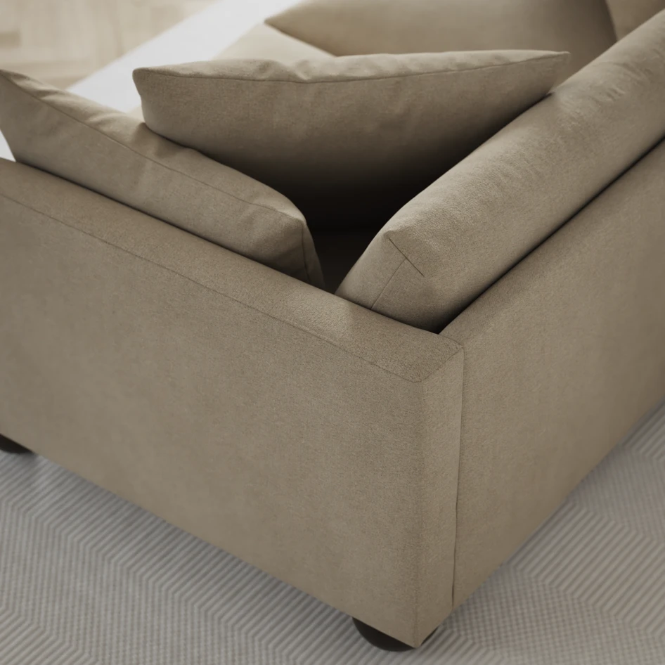 Harper - 3-sits soffa - Beige