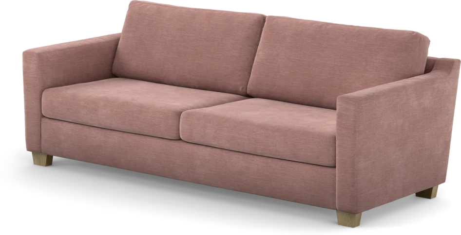 Friday - 3-sits soffa - Rosa