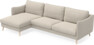 Madison - 3-sits soffa med schäslong vänster - Beige