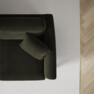 Eden - 3-sits soffa med divan - Grön
