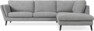 Madison Lux - 3-sits soffa med divan höger - Vit
