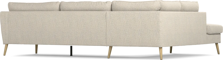 County - 2,5-sits soffa med divan vänster - Beige