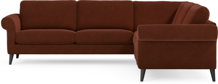 Bridge - Hörnsoffa, 2+2-sits - Orange