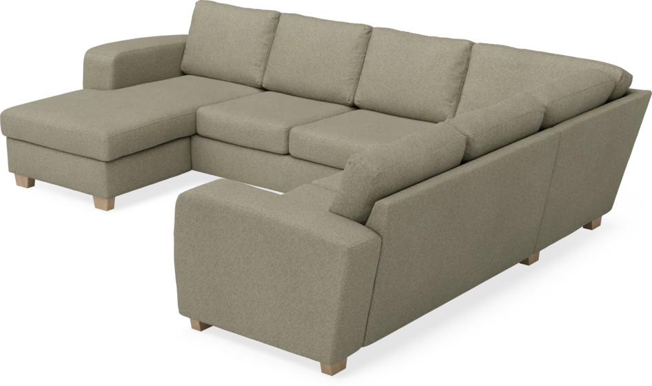 Friday - Hörnsoffa, 3+2-sits med schäslong vänster - Beige