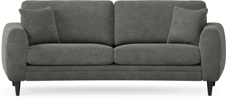 Eden - 2,5-sits soffa svängd - Grå