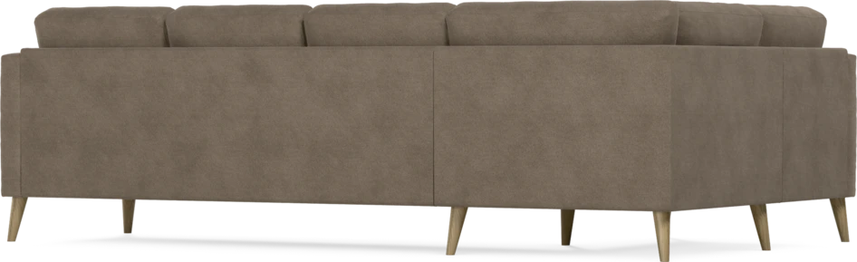 Eden - Hörnsoffa, 1+3-sits - Brun