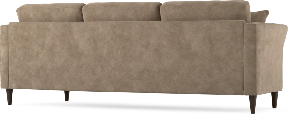 Eden - 3-sits soffa svängd - Beige
