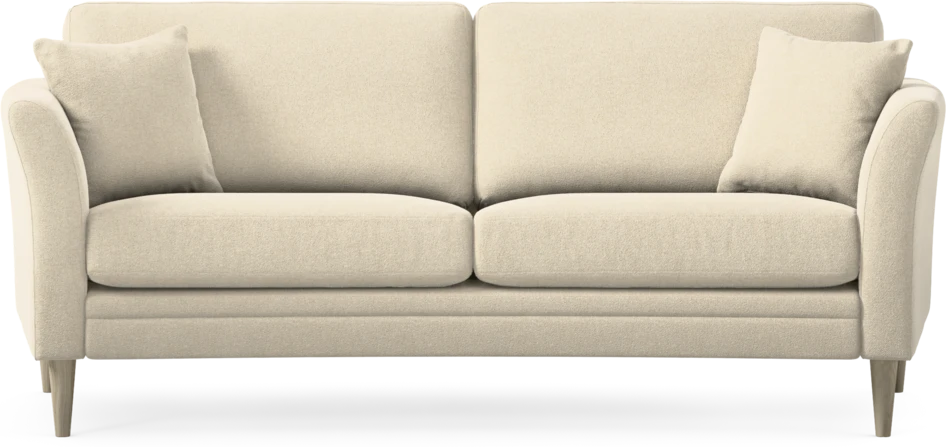 Eden - 2,5-sits soffa svängd - Beige
