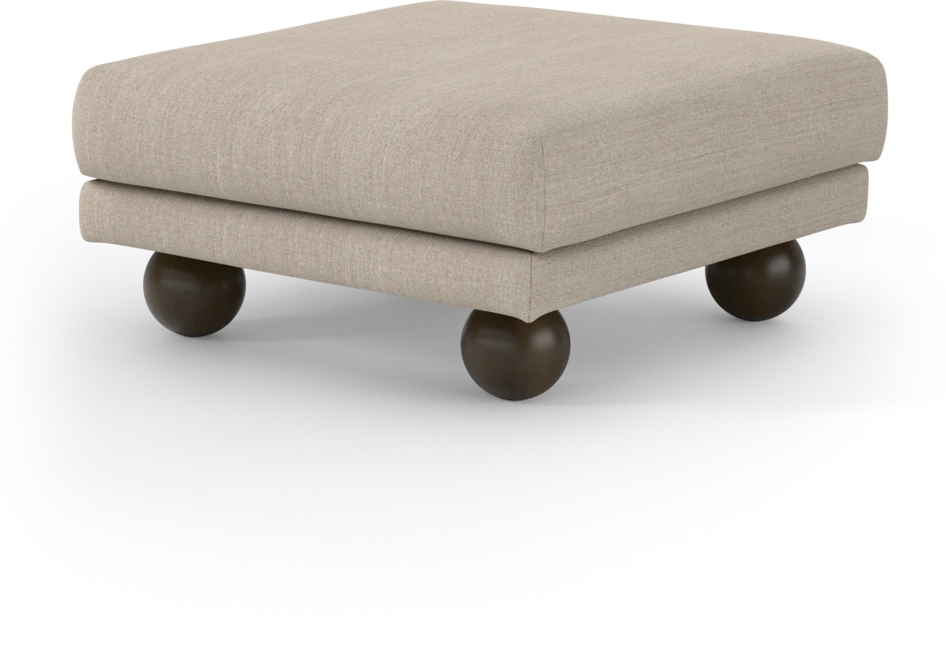Harper - Fotpall - Beige