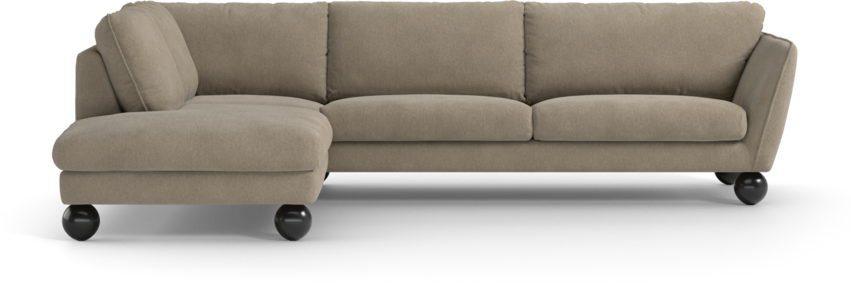 Madison Lux - 3-sits soffa med divan vänster - Beige