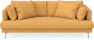 Harper - 3-sits soffa, hel dyna - Gul