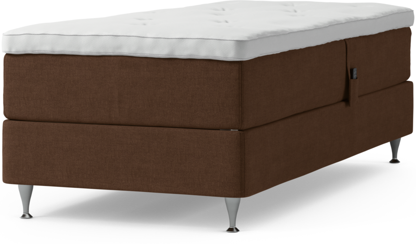 Delux Dream - Ställbar säng, enkelsäng med bäddmadrass och sängben