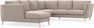 Madison - Hörnsoffa med schäslong vänster - Beige