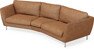 Madison - 3-sits soffa svängd, 90 cm - Orange