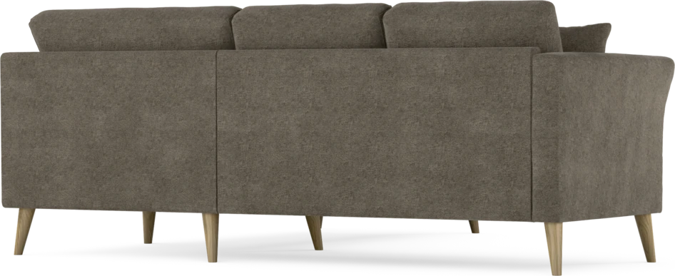Eden - Hörnsoffa, 2+2-sits - Brun