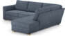 Friday - 2,5-sits soffa med divan höger - Blå