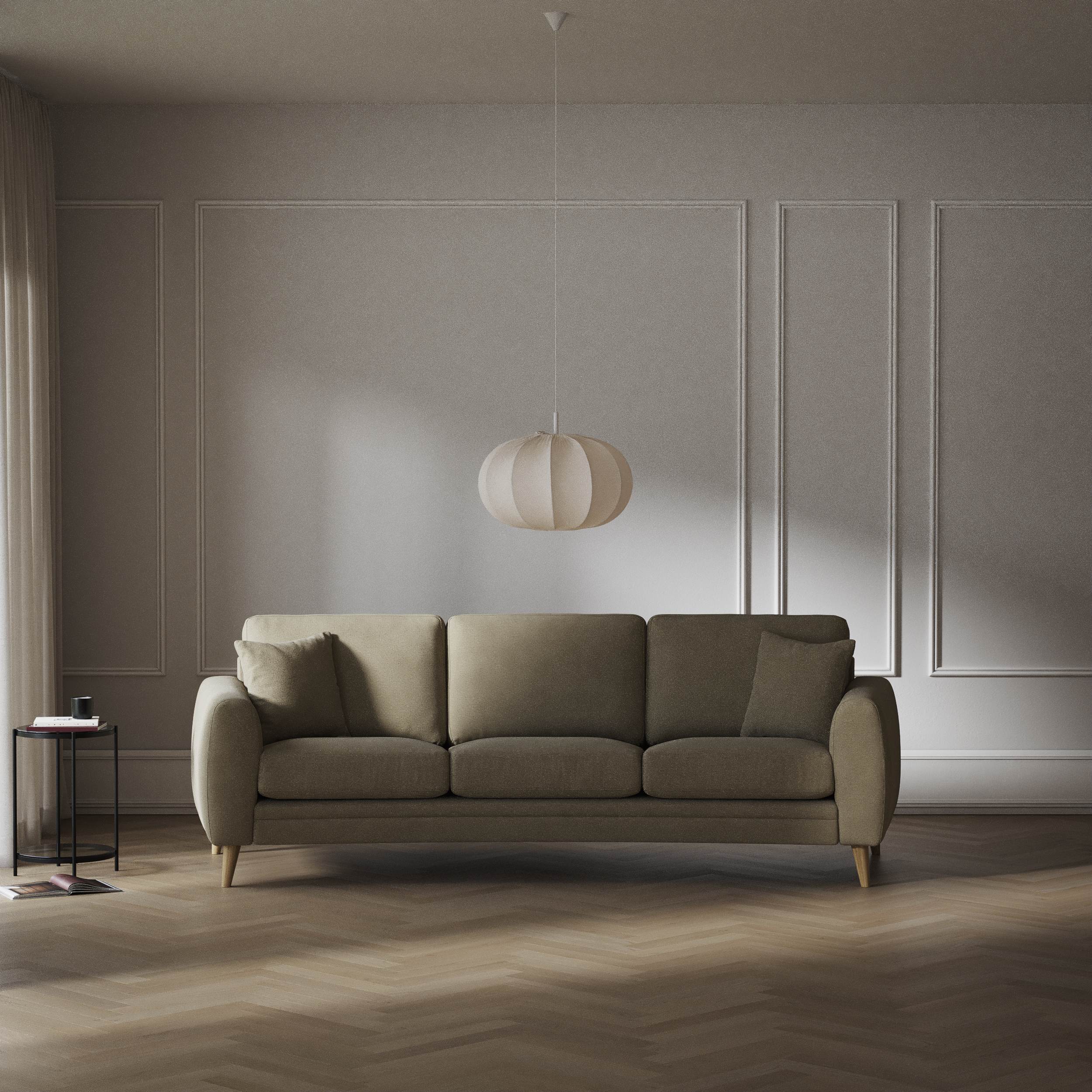 Eden - 3-sits soffa svängd - inspiration