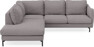 Madison - 2-sits soffa med divan vänster - Grå