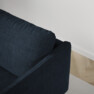 Madison Lux - 2-sits soffa med schäslong vänster - Blå