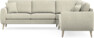 Eden - Hörnsoffa, 2,5+2,5-sits - Beige