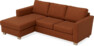 Friday - 3-sits soffa med schäslong vänster - Orange