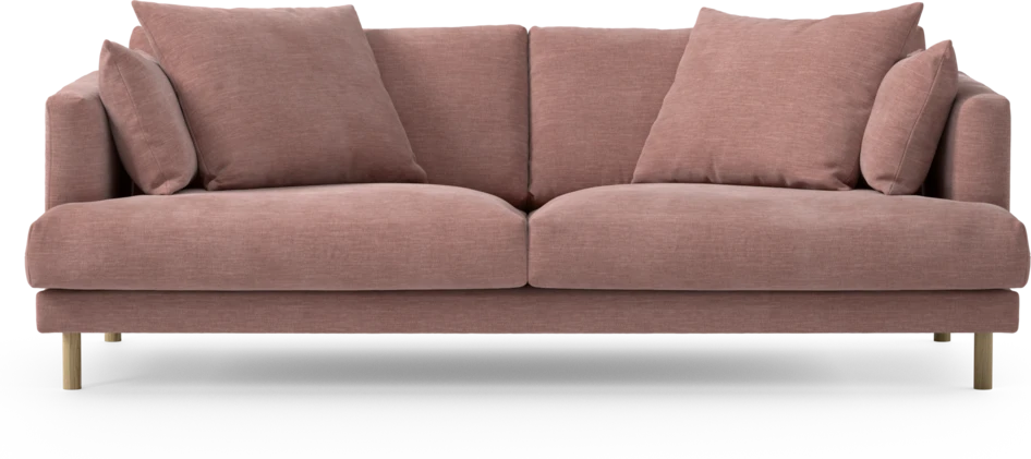 Harper - 3-sits soffa - Rosa