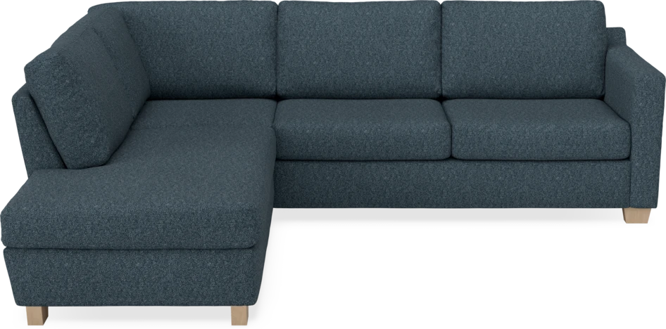 Friday - 2,5-sits soffa med divan vänster - Blå