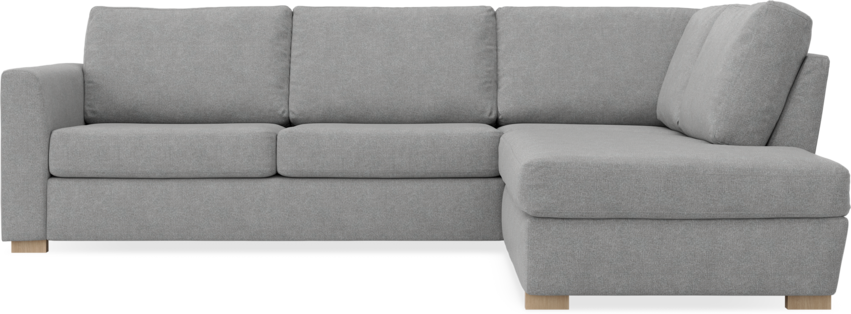 Friday - 2,5-sits soffa med divan höger - Grå