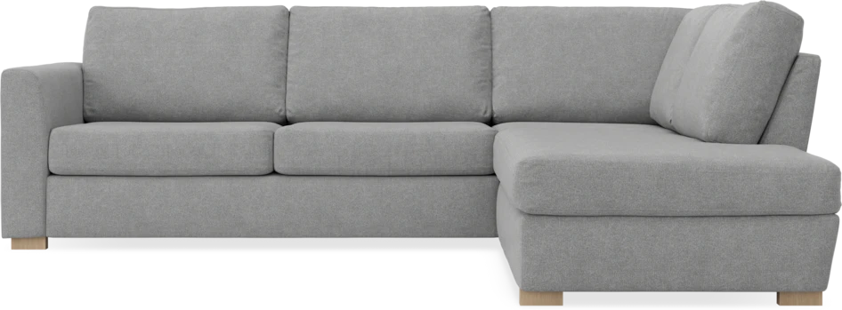 Friday - 2,5-sits soffa med divan höger - Grå