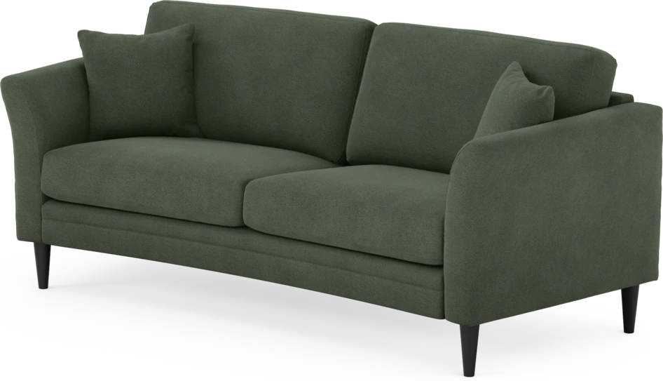 Eden - 2,5-sits soffa svängd - Grön