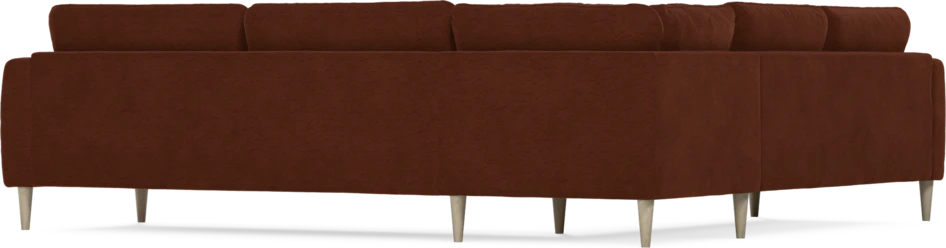Bridge - Hörnsoffa, 2+3-sits - Orange