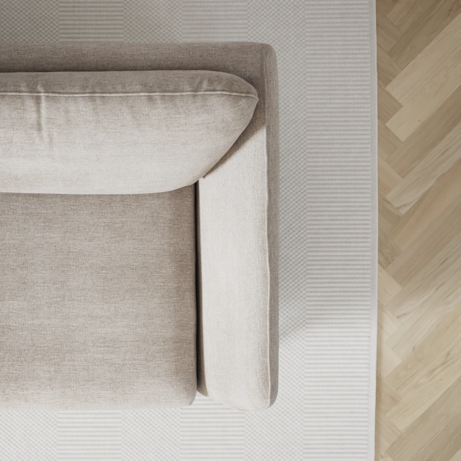 Madison - 2-sits soffa med divan vänster och schäslong höger - Beige