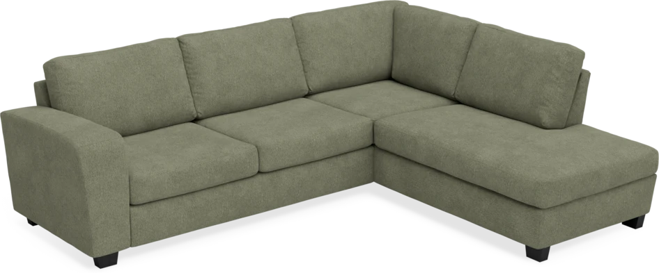 Friday - 2,5-sits soffa med divan höger - Vit