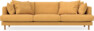 Harper - 4-sits soffa - Gul