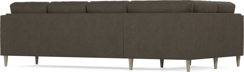 Eden - Hörnsoffa, 1+3-sits - Brun