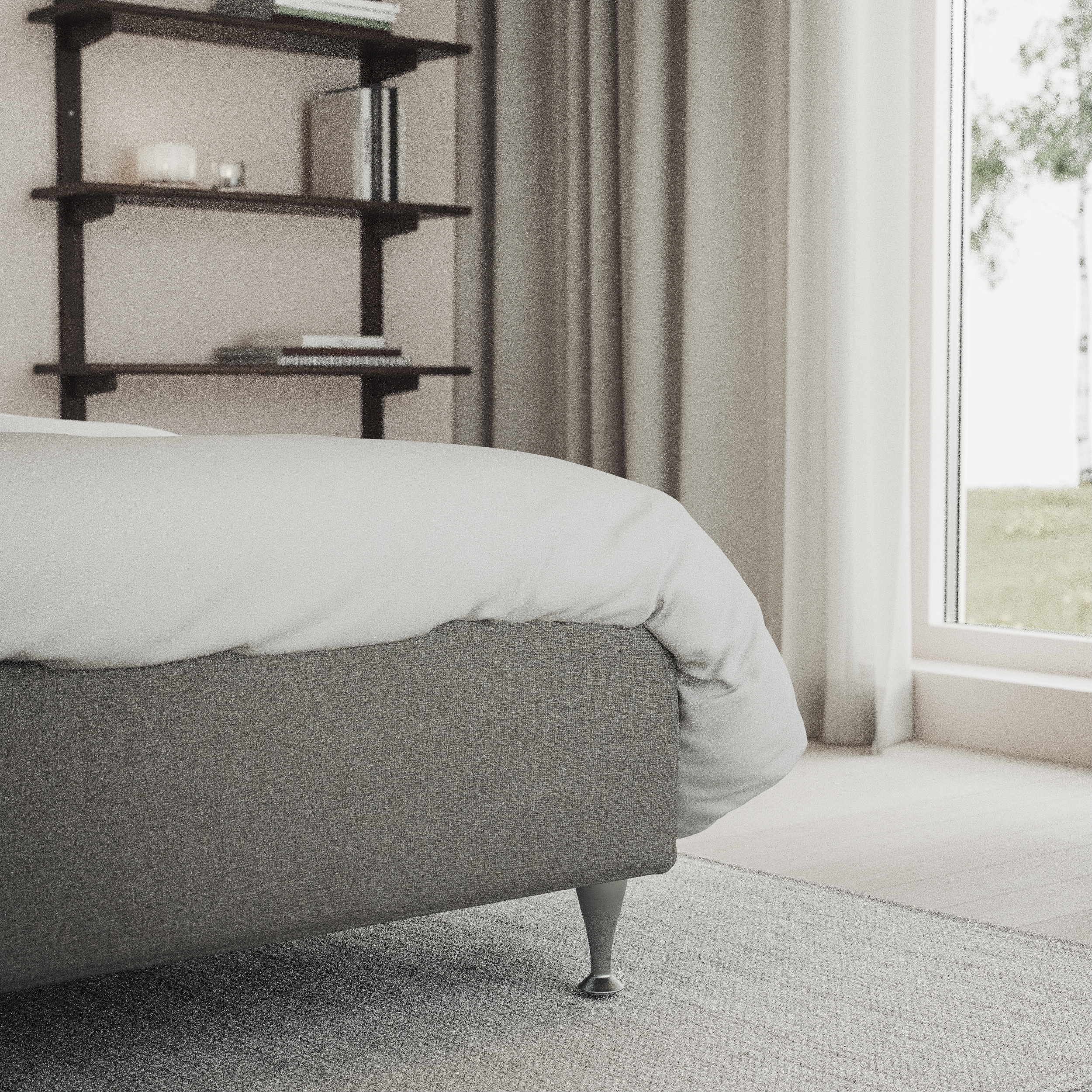 Delux Välvd - Sänggavel, 90-210 cm - inspiration