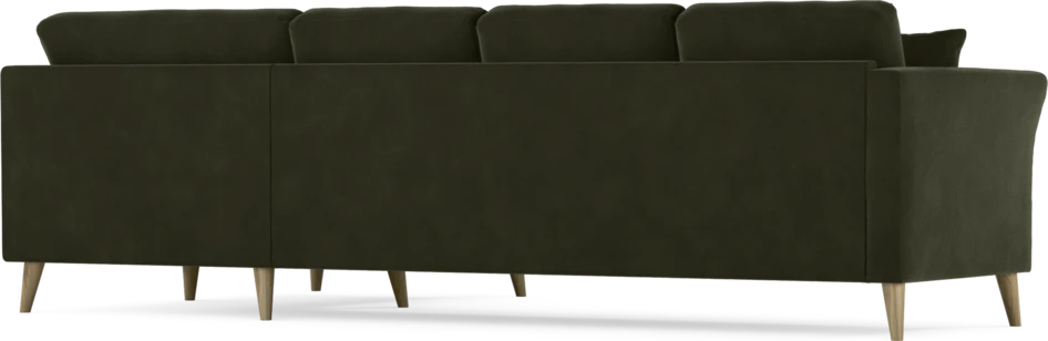 Eden - Hörnsoffa, 3+1-sits - Grön