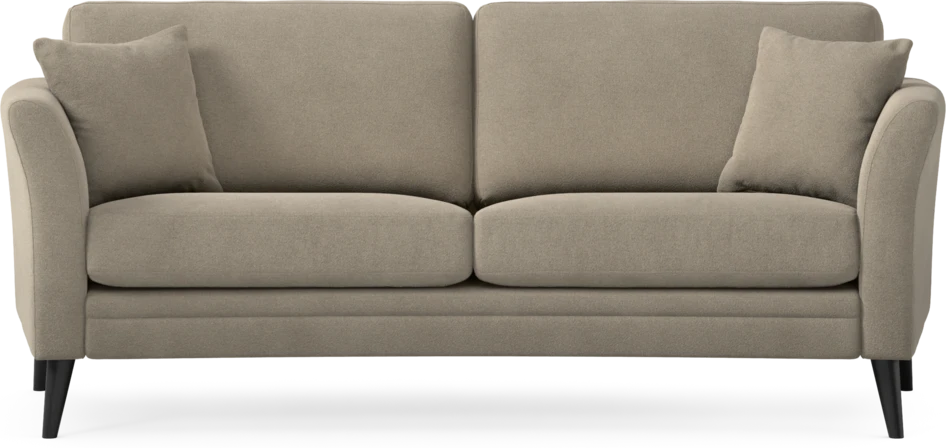 Eden - 2,5-sits soffa svängd - Beige