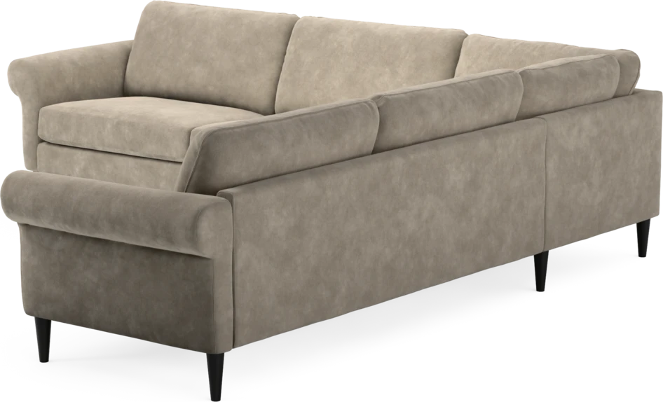 Bridge - Hörnsoffa, 3+3-sits - Beige