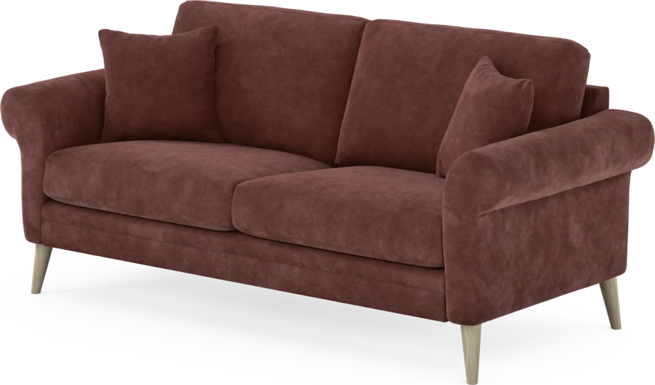 Eden - 2,5-sits soffa - Röd