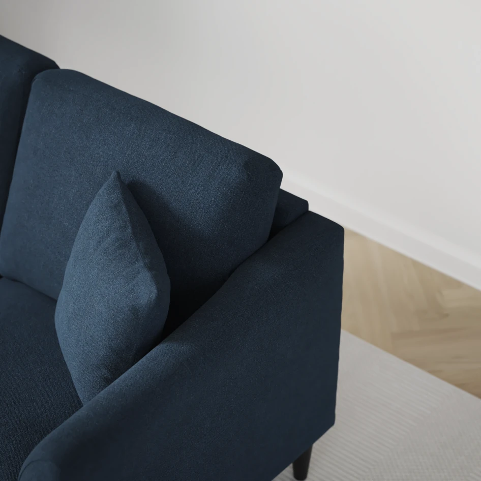 Eden - 2,5-sits soffa - Blå